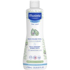 Spuma de Baie, Mustela, Bubble Bath, Efect Hidratant cu Extras de Avocado, 750ml
