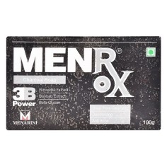 Sapun Solid, Menarini, Men Rox, Fara Parabeni, cu Carbune Activ, Extract de Baobab si Boswellia, 40gr