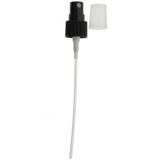 Spray cu Capac pentru Sticla, Zamo®, 23-185, Diametru 23mm, 13.50cm Inaltime, Debit 1ml cu 6 Pulverizari, Culoare Neagra