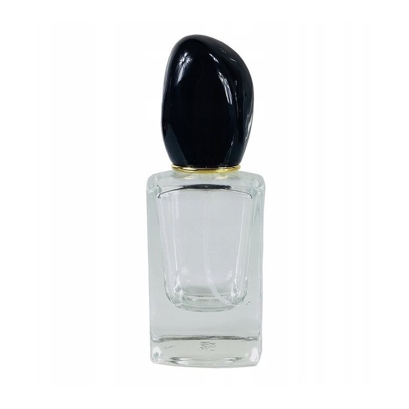 Sticla Parfum, Zamo, Si, cu Pulverizator Infiletabil si Capac Negru, Capacitate 30ml