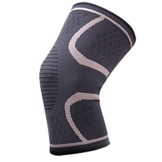 Genunchiera, Zamo®, pentru Activitati Sportive, din Material Respirabil, Culoare Gri, Marimea L