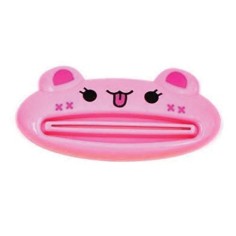 Squeezer, Ecoco, for Toothpaste, Gel, Cream tube, BPA-free plastic, Pink Cat model