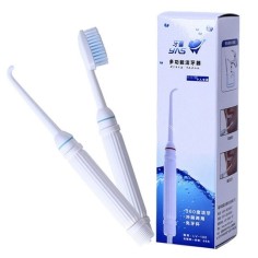Dus Bucal, Dental Spa, LV-100, Conectare la Robinet, 2x Varfuri Incluse, Sistem Adeziv prindere Perete, Fara Curent, Portabil