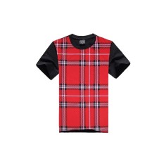 Tricou Barbati, Zamo®, Tap Out, Zippy Square, cu Imprimeu Rectangular, Lung, Negru cu Rosu, Marimea L