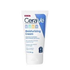 Crema Hidratanta, CeraVe Baby, pentru Bebelusi, cu Acid Hialuronic si Acizi Grasi, 142gr
