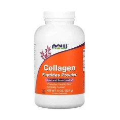 Supliment Alimentar, Now Foods, Collagen Peptides Powder, Sustine Sistemul Articular si Osos, 227gr