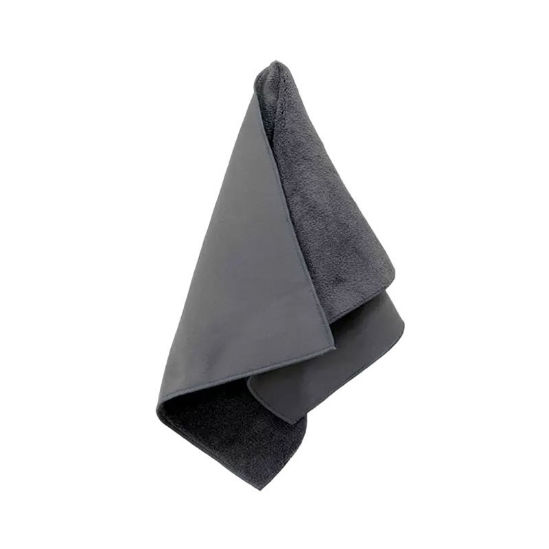 Laveta Imitatie Piele, Zamo®, Super Absorbanta, Textura Fina si Moale, cu Doua Fete, 60x30cm, Culoare Gri