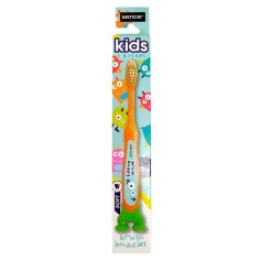 Periuta de Dinti Copii, Sence, Brush Buddy, 3-8 Ani, Soft, Culoare Portocalie