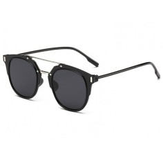 Ochelari de Soare, Zamo®, Apollo Noir, Protectie UV400, Model Cat-Eye, Rama Neagra, Lentile Negre