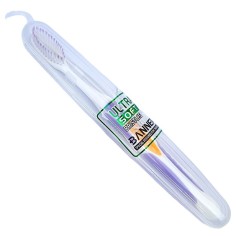 Periuta de Dinti Clasica, Zamo®, Banner, Ingrijire Blanda impotriva Cariilor, Peri Extra-Soft, Culoare Mov