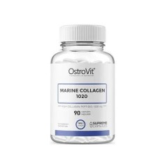 Supliment Alimentar, OstroVit, Marine Collagen 1020, Peptide din Colagen Marin Biodisponibile, 90 Capsule