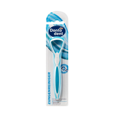 Brush for Tongue, Dentodent, for Cleaning Bacterial Plaque, Blue