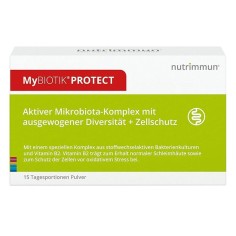 Probiotice, Nutrimunn, myBiotik Protect, cu 2 Miliarde Organisme Vii din 9 Tulpini / gr, 15 plicuri x 2gr