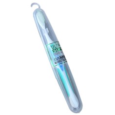 Periuta de Dinti Clasica, Zamo®, Banner, Deep Clean, Efect Albirea Dintilor, Peri Extra-Soft, Culoare Verde