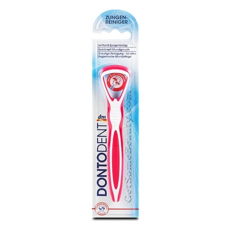 Perie pentru Limba, Dontodent, pentru Curatarea Placii Bacteriene, Rosie