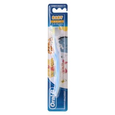 Periuta de Dinti Copii, Oral-B, Disney, Winnie the Pooh, Piglet, 0-2 ani, Extra-Soft, Culoare Albastra