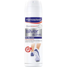 Spray, Hansaplast, Silver Active, Antiperspirant pentru Picioare, cu Ioni de Argint, 150 ml