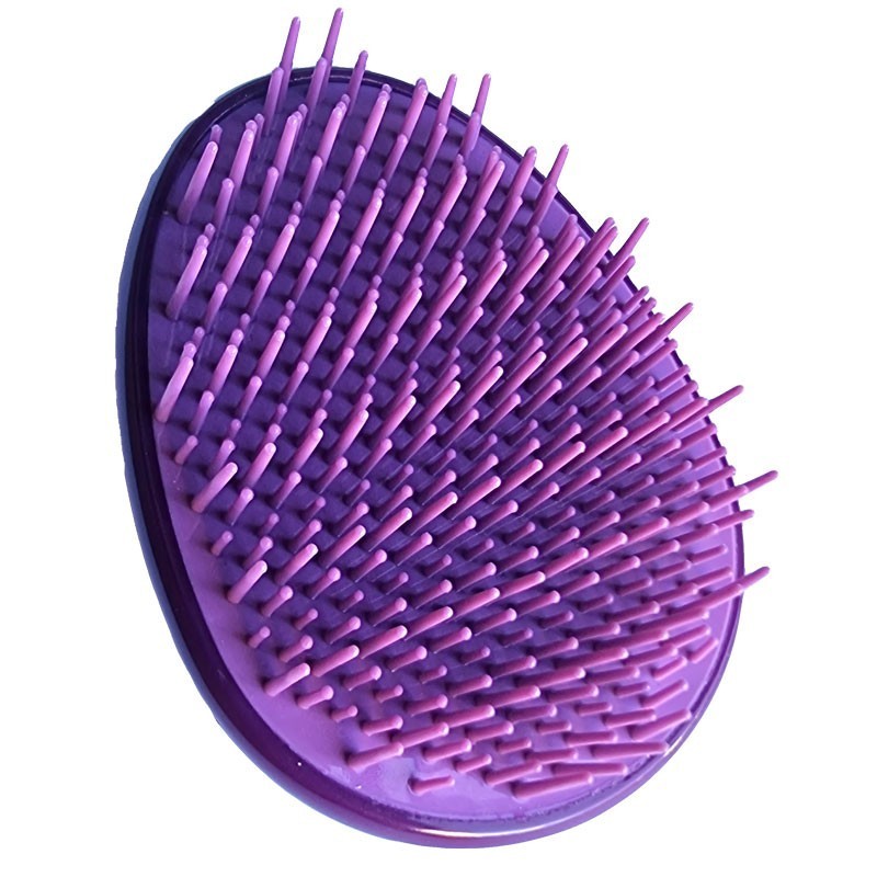 Perie pentru Scalp, Regaine, Haarburste, pentru Absorbtia Tratamentelor prin Masarea Scalpului, Mov