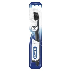 Periuta de Dinti, Oral-B, Charcoal, cu Carbune Activ, Albeste Dintii in Mod Natural, Soft, Culoare Neagra