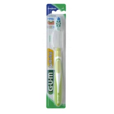 Periuta de Dinti Manuala, GUM, Activital 583, Compact, Reduce Eficient Gingivita, Medium, Culoare Verde
