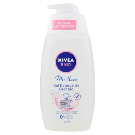 Gel Micelar de Curatare, Nivea, Baby, Formula Ultra-Delicata cu Musetel, 500ml