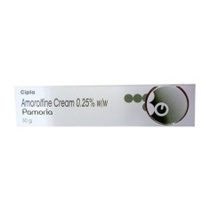 Crema, Cipla, Pamoria, cu Amorolfina 0.25%, Efect Anti-Fungic Indelungat, 30gr