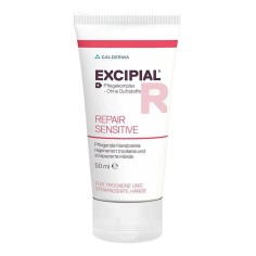 Crema pentru maini, Galderma, Excipial Sensitive, Efect Hidratant si Absorbtie Rapida, 50ml