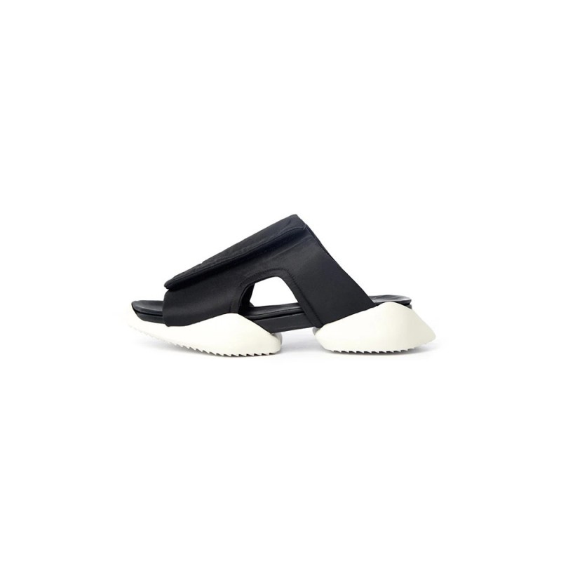 Papuci Dama, Zamo®, Rick O, Material Textil, Inchidere Velcro, Culoare Neagra si Talpa Alba, Marimea 37