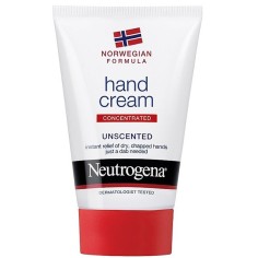 Crema pentru Maini, Neutrogena, Concentrated, Hand Cream, Vindecare Rapida a Pielii Aspre si Crapate, Fara Parfum, 50ml