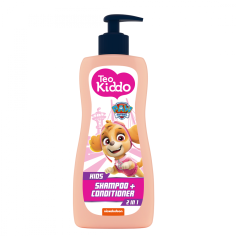 Sampon si Balsam pentru Copii, Teo Kiddo, Paw Patrol, Hipoalergenic, Aroma Banane, 400ml
