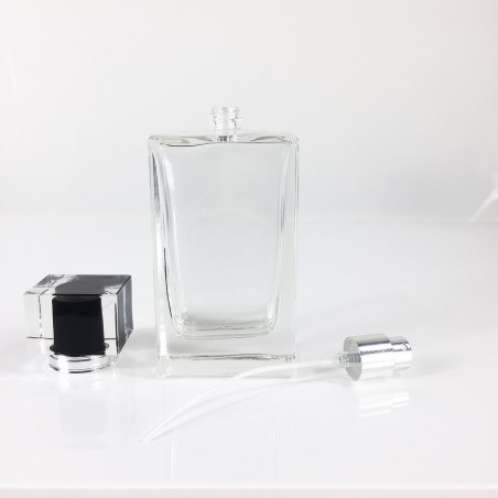 Sticla Parfum, ZAMO, cu Capac si Pulverizator Infiletabil, Capacitate 30ml
