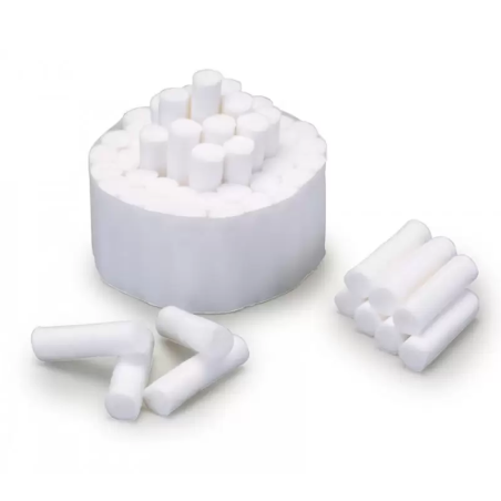 Rulouri de Vata, Medicom, Pentru Cabinetele Stomatologice, 100% Bumbac, Marime 1, 750buc