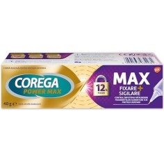 Adhesive Cream, Corega, Max, for Dental Prosthesis, Strong Fixation and Fast Action, 40gr