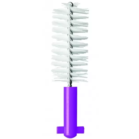 Set Periute Interdentare, Curaprox, CPS 406 Perio, pentru Curatarea Spatiilor Interdentare, Culoare Mov, 5 buc