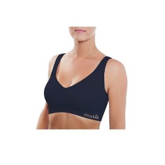 Bustiera Modelatoare, Marie, Fara Sarma, cu Push Up, Culoare Neagra, Marime L, Cupa 80