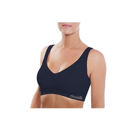 Bustiera Modelatoare, Marie, Fara Sarma, cu Push Up, Culoare Neagra, Marime L, Cupa 80