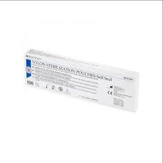 Pungi de Sterilizare Pupinel, Henry Schein, pentru Cabinete Stomatologice, Autosigilante, din Nylon, 76mm X 254mm, 100buc