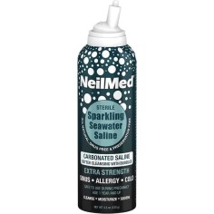Spray Nazal, NeilMed, Hipertonic, cu Apa de Mare Carbogazoasa, Curata, Desfunda si Trateaza Caile Nazale, 125ml