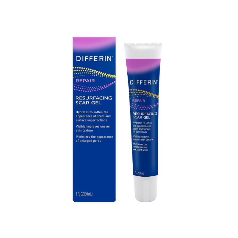 Gel pentru Fata, Differin, Repair Scar Gel, pentru Tratarea Semnelor Post-Acneice, impotriva Cicatricilor, fara Parabeni, 30ml