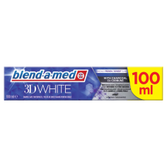 Pasta de Dinti, Blend-a-med, 3D White, Perfect Charcoal, cu Carbune Activ, Efect Albirea Dintilor, 100ml