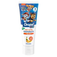 Toothpaste, Orajel, Paw Patrol, Protection against Caries, Age 2-10 Years, Fruit and Bubble Gum Flavor, 119gr