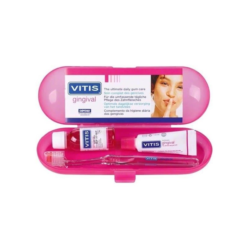 Set Igiena Dentara, Dentaid, Vitis, Gingival, Igiena Zilnica impotriva Inflamatiilor Gingivale, din 4 Piese