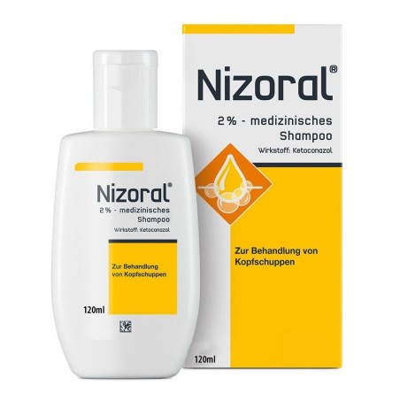 Sampon, Nizoral, Anti-Matreata, Antifungic, Testat Dermatologic, Fara Parfum, 120ml