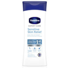 Lotiune de Corp, Vaseline, Sensitive Skin Relief, impotriva Iritatiilor si Mancarimilor Pielii, Calmeaza si Hidrateaza, 400ml