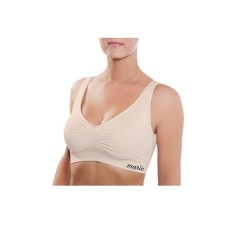 Bustiera Modelatoare, Marie, Fara Sarma, cu Push Up, Culoare Bej, Marime M, Cupa 80