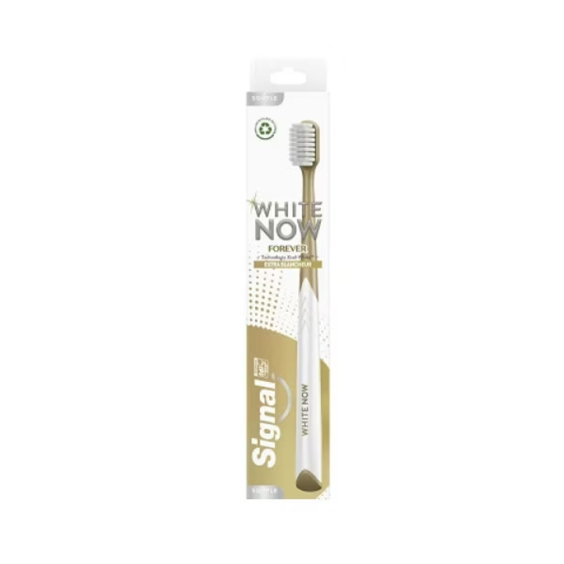 Periuta de Dinti, Signal, White Now, cu Tehnologie X-Cel White, Contribuie la indepartarea Petelor si Albirea Dintilor, Peri Moi