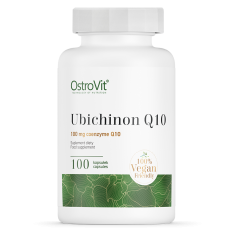 Supliment Alimentar, OstroVit, Ubiquinone Q10, Ajuta Productia de Energie si Sustine Sistemul Imunitar, 100 capsule