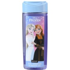 Gel de Dus si Sampon pentru Copii, Sence, Frozen, Elsa si Anna, Hipoalergenic, Aroma Fructe, 210ml