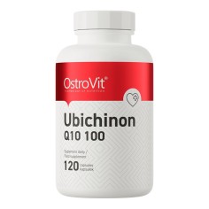 Supliment Alimentar, OstroVit, Ubiquinone Q10, Puternic Antoxidant, sustine Functia Celular, 100mg, 120 capsule
