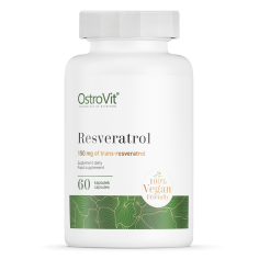 Supliment Alimentar, OstroVit, Resveratrol Trans VEGE, Efect Antioxidant, 60 Capsule